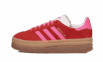 Adidas Gazelle Bold Collegiate Red Lucid Pink