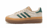 Adidas Gazelle Bold Magic Beige Collegiate Green