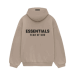 Essentials Fleece Hoodie Desert Sand